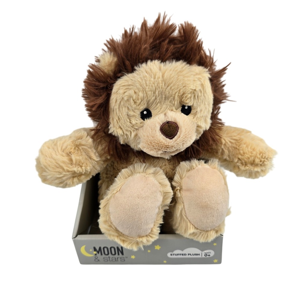 NEW Walgreens Moon & Stars Lion Tan Brown Plush Stuffed Animal Toy NWT